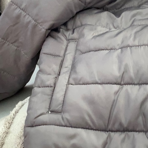 Puma Zip Up Hooded Jacket Orange and Gray Kids Medium (10-12) - Picture 8 of 10